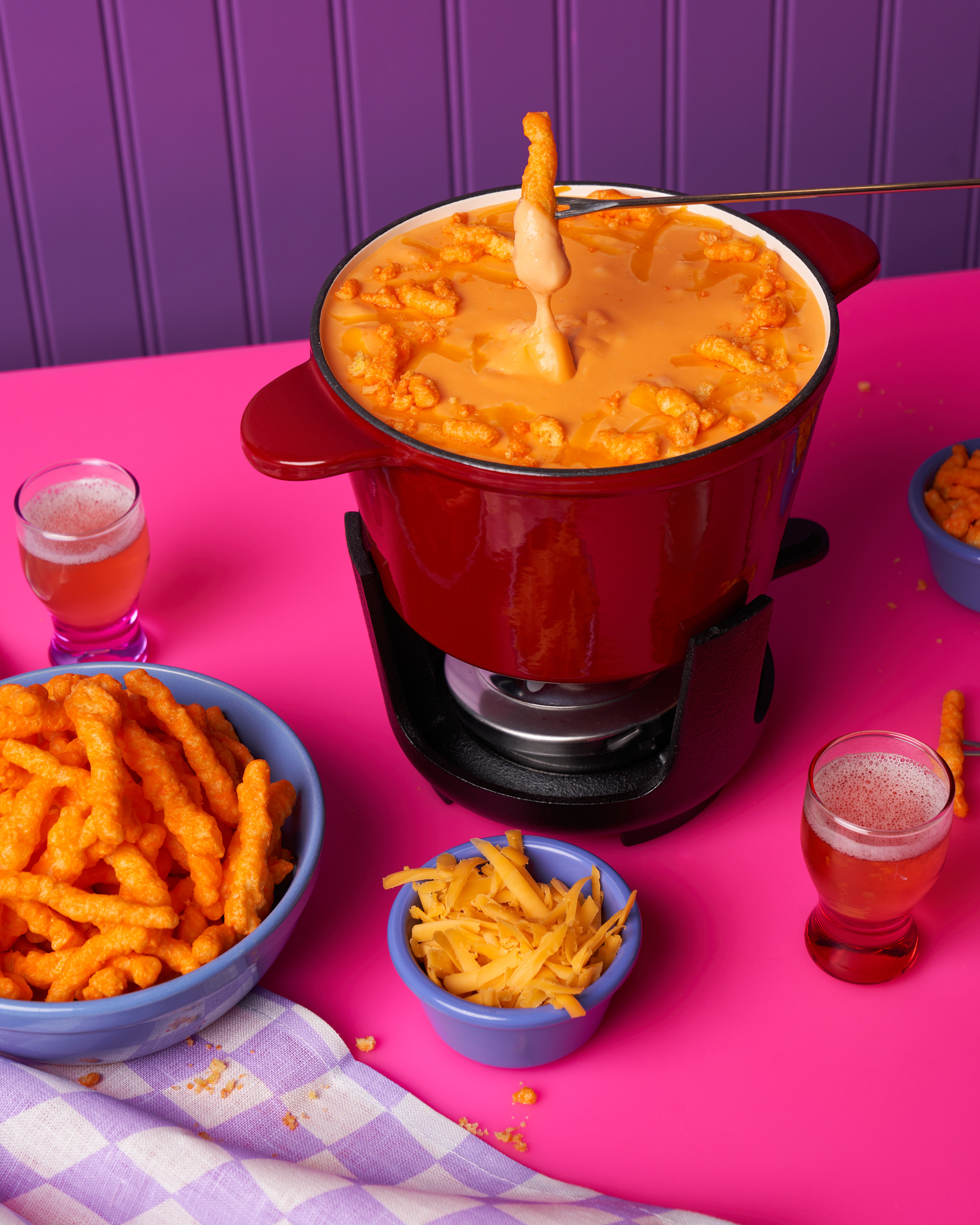 CHEETOS® Beer Cheese Fondue