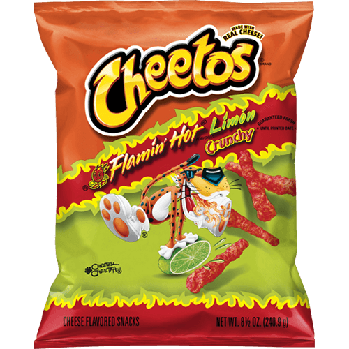 9oz Cheetos Flamin Hot Limon Crunchy (Flaming Hot Lime),, 40% OFF