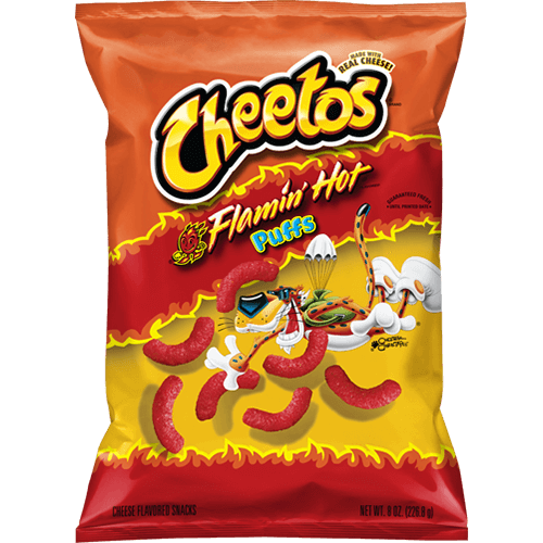 Cheetos Flamin Hot Puffs 6 Pack