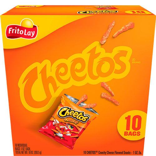 Cheetos Cheese Flavored Snacks Variety Pack, 40 Count