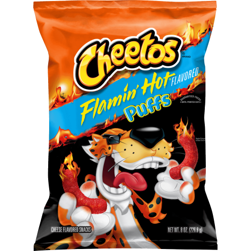 CHEETOS® Puffs FLAMIN' HOT® Cheese Flavored Snacks | Cheetos