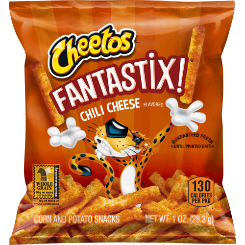 CHEETOS® FANTASTIX® Chili Cheese Flavored Baked Corn & Potato Snacks