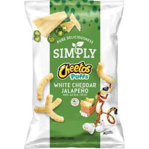 CHEETOS® Simply Puffs White Cheddar Jalapeño Cheese Flavored Snacks